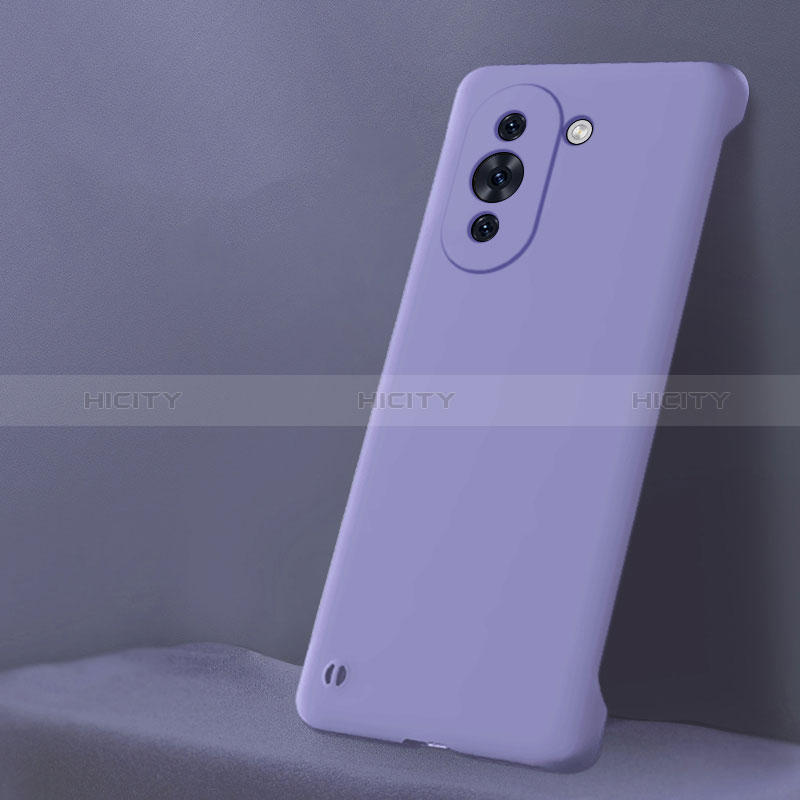 Handyhülle Hülle Hartschalen Kunststoff Rahmenlos Schutzhülle Tasche Matt für Huawei Nova 10 Pro Violett