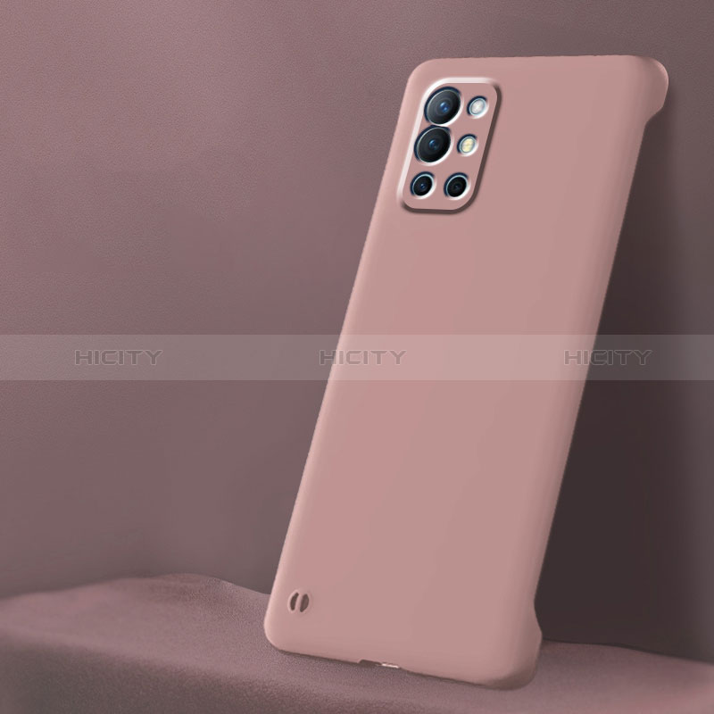 Handyhülle Hülle Hartschalen Kunststoff Rahmenlos Schutzhülle Tasche Matt für OnePlus 9R 5G Rosa