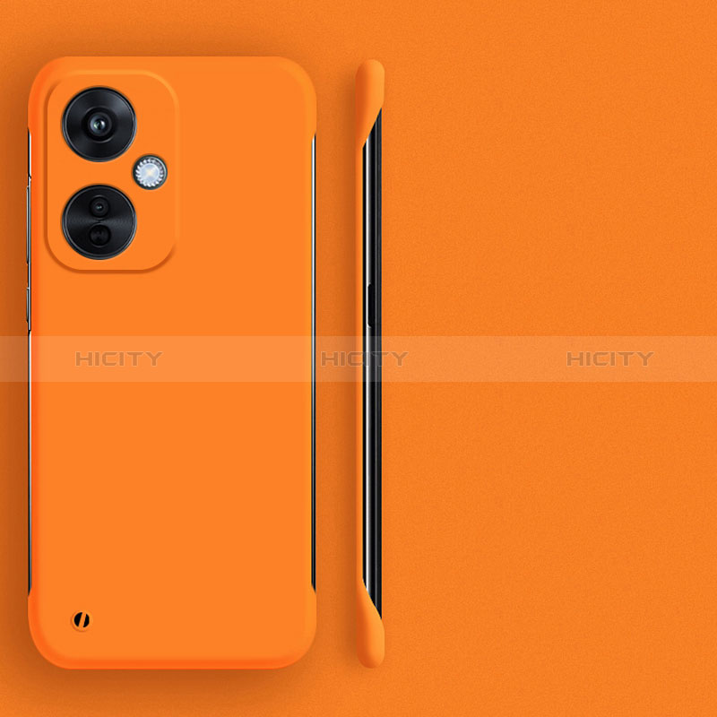 Handyhülle Hülle Hartschalen Kunststoff Rahmenlos Schutzhülle Tasche Matt für OnePlus Nord CE 3 5G Orange Plus