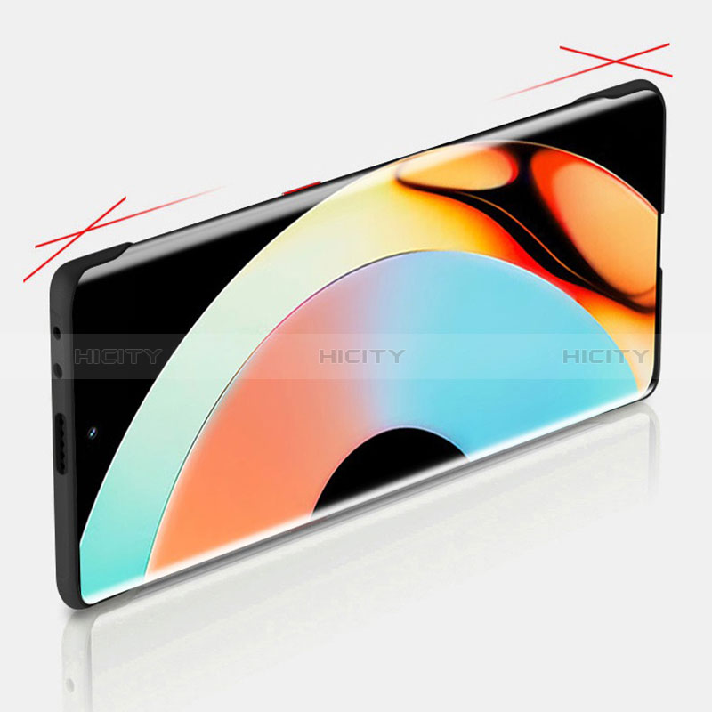 Handyhülle Hülle Hartschalen Kunststoff Rahmenlos Schutzhülle Tasche Matt für Realme 10 Pro 5G