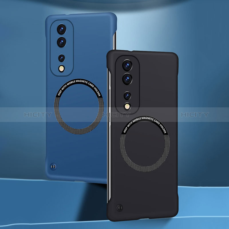 Handyhülle Hülle Hartschalen Kunststoff Rahmenlos Schutzhülle Tasche Matt mit Mag-Safe Magnetic Magnetisch für Huawei Honor 80 GT 5G