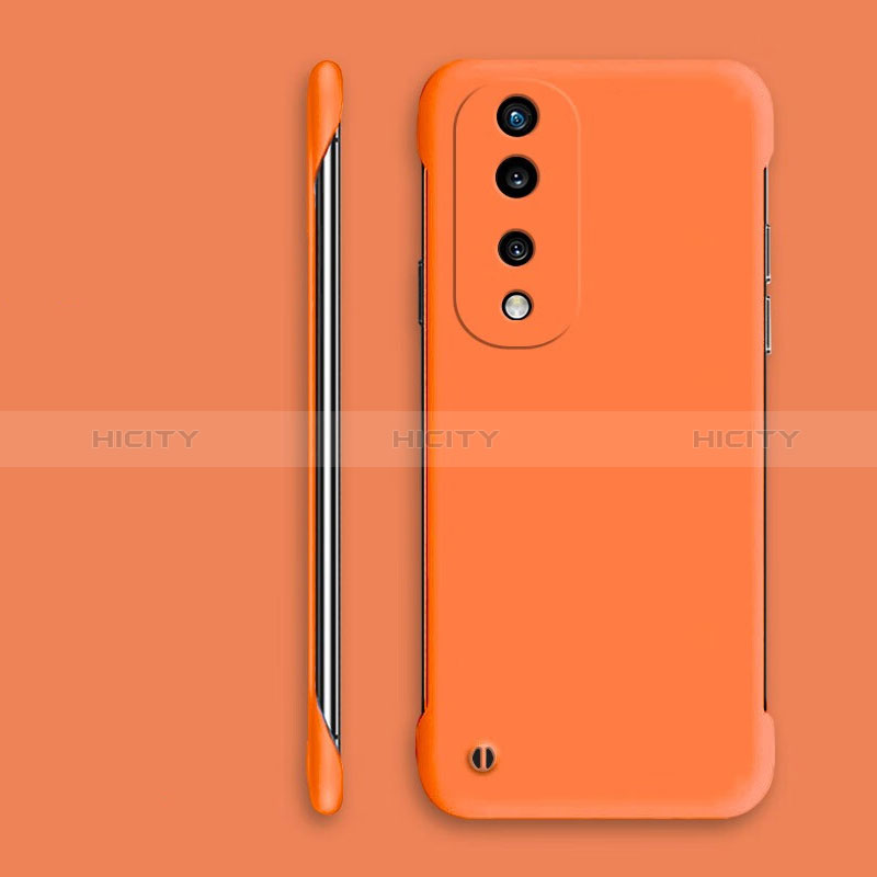 Handyhülle Hülle Hartschalen Kunststoff Rahmenlos Schutzhülle Tasche Matt P01 für Huawei Honor 70 Pro 5G Orange Plus