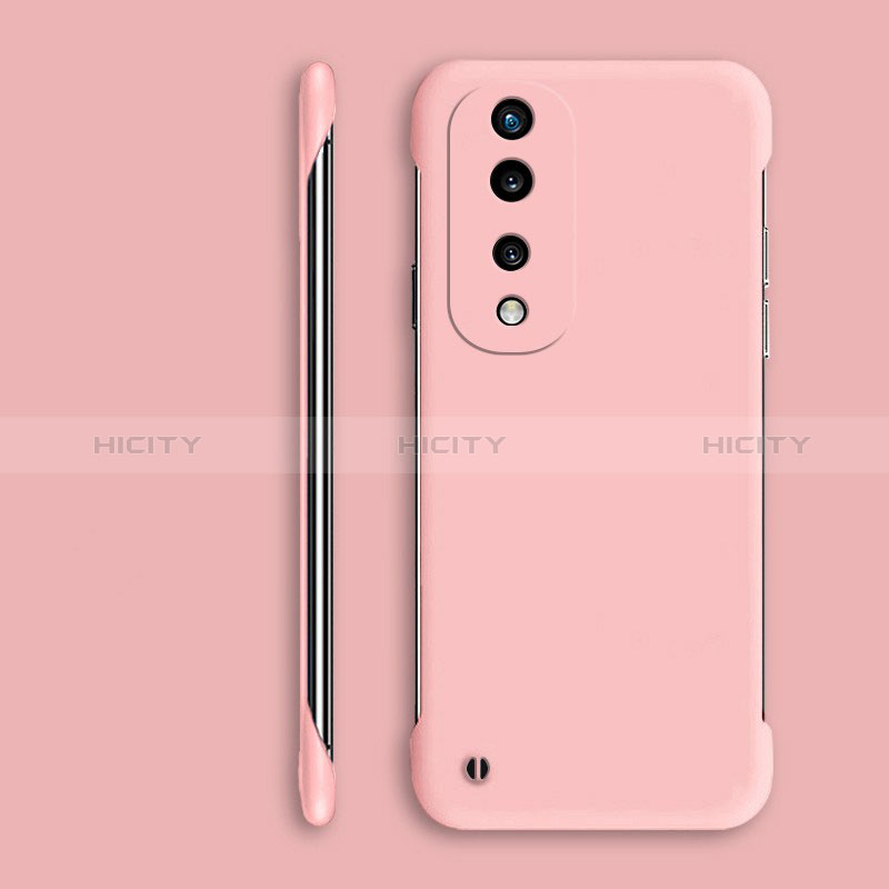 Handyhülle Hülle Hartschalen Kunststoff Rahmenlos Schutzhülle Tasche Matt P01 für Huawei Honor 70 Pro 5G Rosa Plus