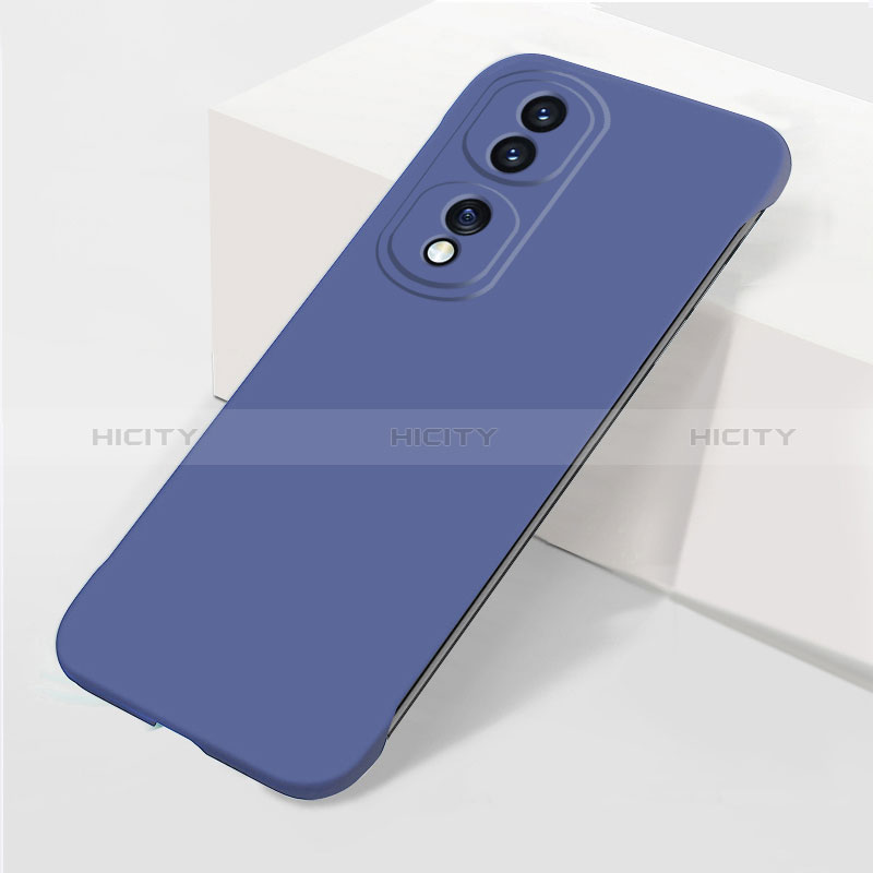 Handyhülle Hülle Hartschalen Kunststoff Rahmenlos Schutzhülle Tasche Matt P01 für Huawei Honor 80 Pro Flat 5G Blau