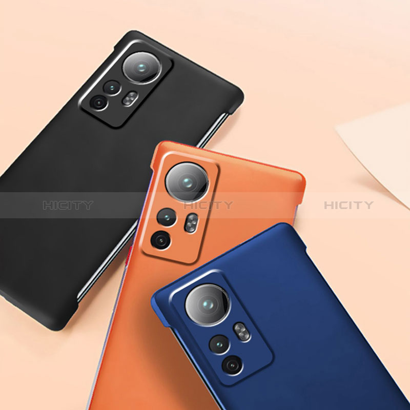 Handyhülle Hülle Hartschalen Kunststoff Rahmenlos Schutzhülle Tasche Matt P01 für Xiaomi Redmi Note 12S groß