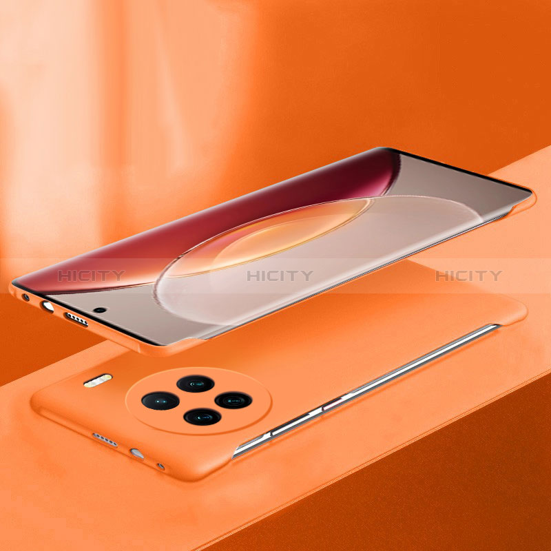 Handyhülle Hülle Hartschalen Kunststoff Rahmenlos Schutzhülle Tasche Matt P03 für Vivo X90 Pro+ Plus 5G Orange Plus