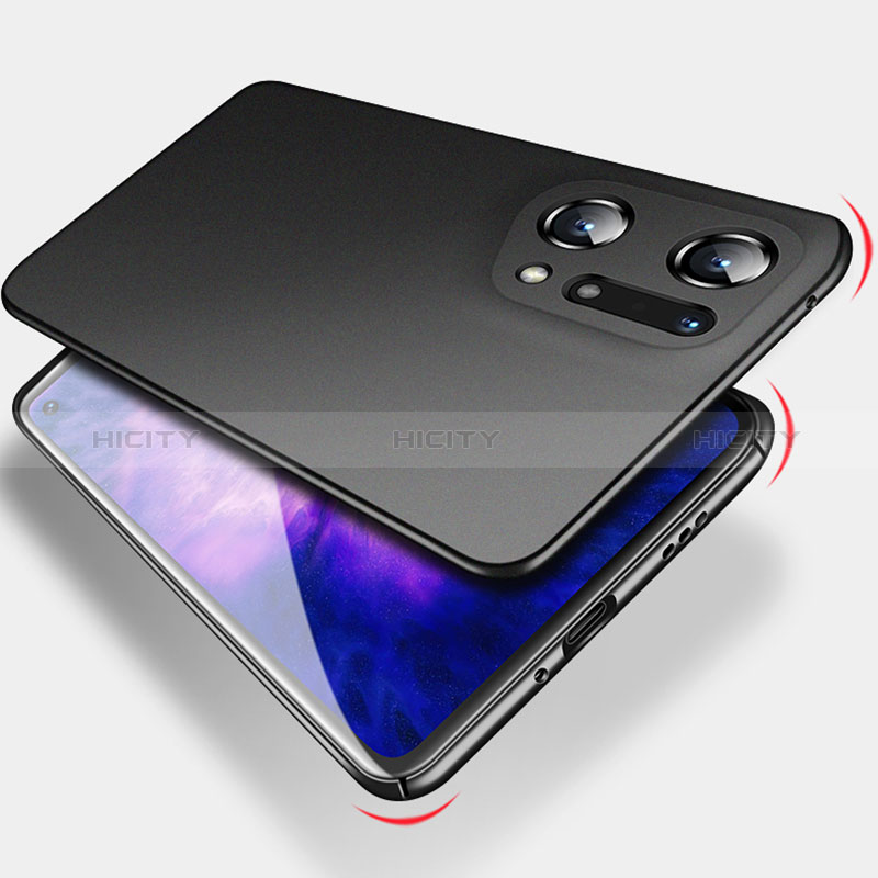 Handyhülle Hülle Hartschalen Kunststoff Schutzhülle Tasche Matt für Oppo Find X5 5G groß