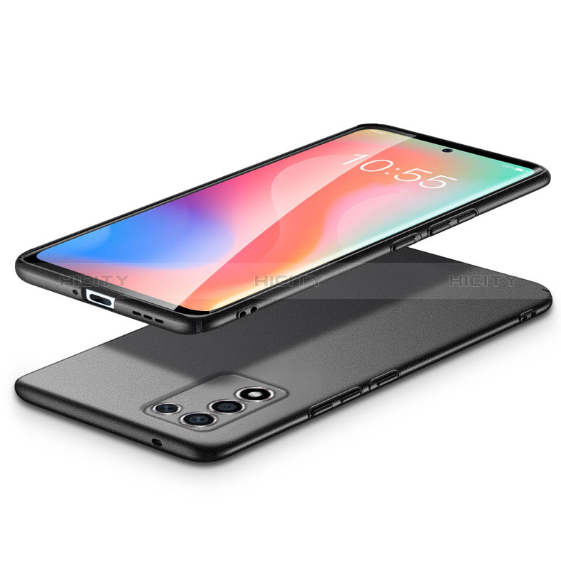 Handyhülle Hülle Hartschalen Kunststoff Schutzhülle Tasche Matt für Oppo K9S 5G groß