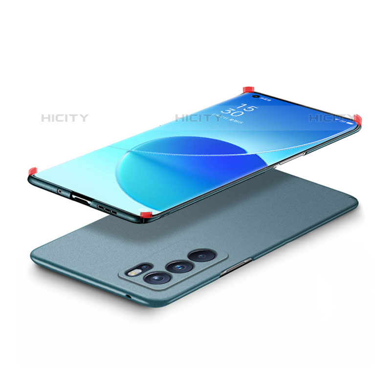 Handyhülle Hülle Hartschalen Kunststoff Schutzhülle Tasche Matt für Oppo Reno6 Pro 5G India