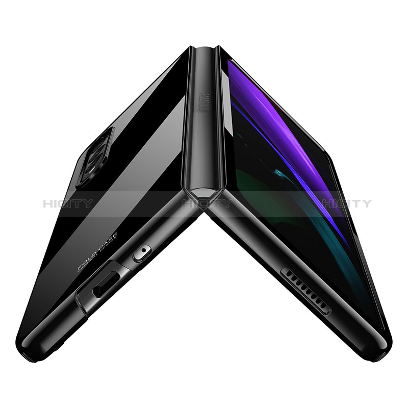 Handyhülle Hülle Hartschalen Kunststoff Schutzhülle Tasche Matt für Samsung Galaxy Z Fold3 5G groß