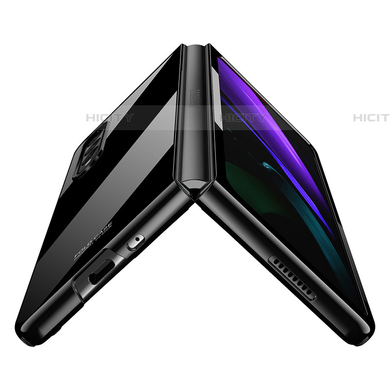 Handyhülle Hülle Hartschalen Kunststoff Schutzhülle Tasche Matt für Samsung Galaxy Z Fold4 5G groß