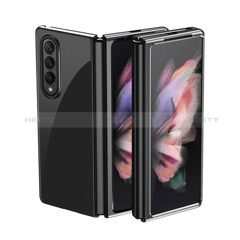 Handyhülle Hülle Hartschalen Kunststoff Schutzhülle Tasche Matt L01 für Samsung Galaxy Z Fold3 5G