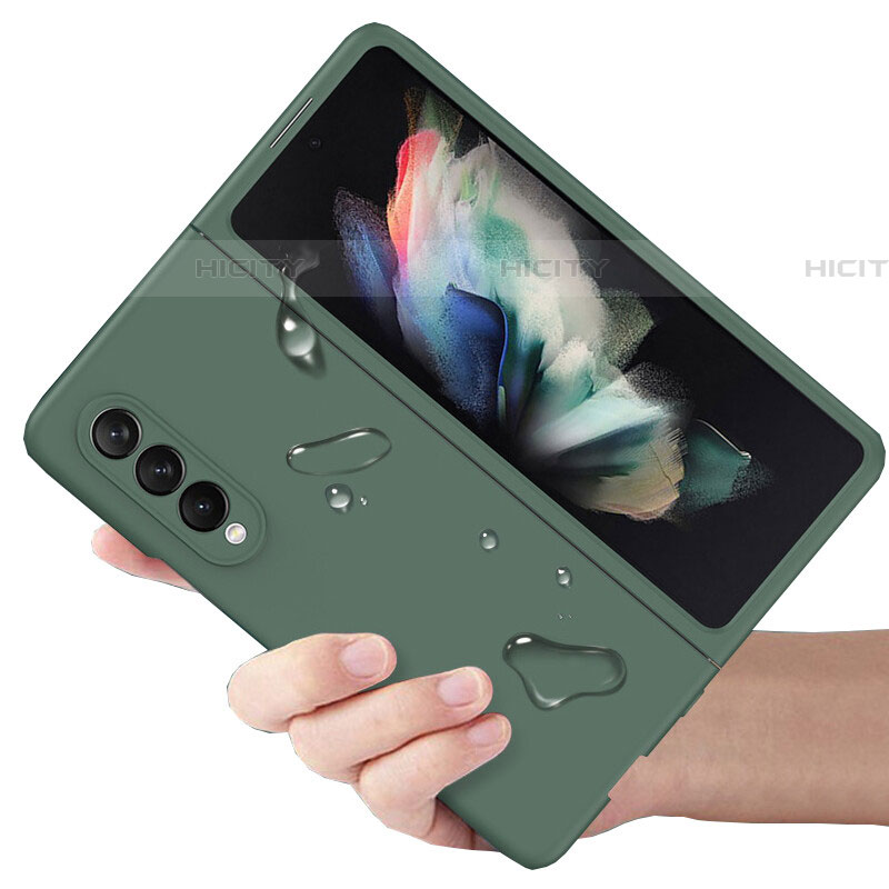 Handyhülle Hülle Hartschalen Kunststoff Schutzhülle Tasche Matt L02 für Samsung Galaxy Z Fold4 5G