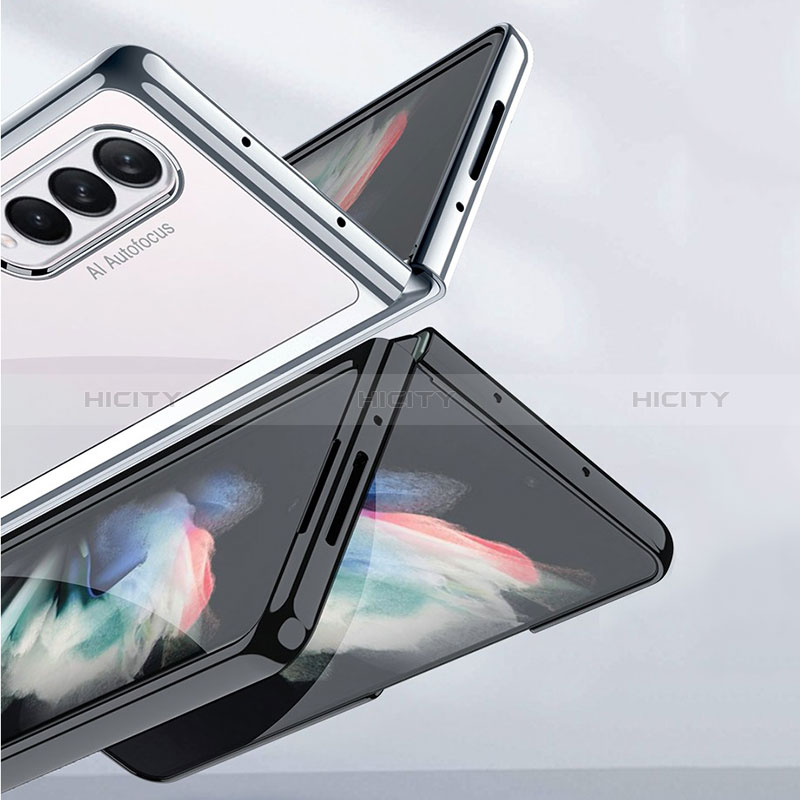 Handyhülle Hülle Hartschalen Kunststoff Schutzhülle Tasche Matt L03 für Samsung Galaxy Z Fold3 5G