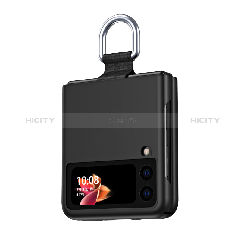 Handyhülle Hülle Hartschalen Kunststoff Schutzhülle Tasche Matt L04 für Samsung Galaxy Z Flip3 5G