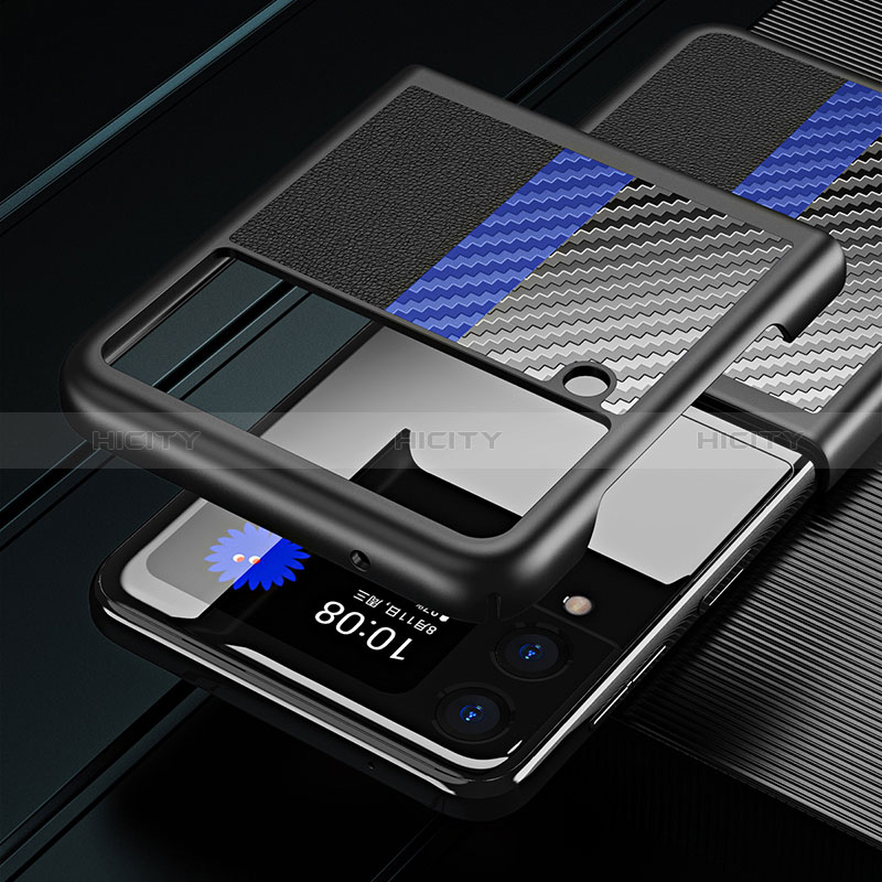 Handyhülle Hülle Hartschalen Kunststoff Schutzhülle Tasche Matt L05 für Samsung Galaxy Z Flip3 5G
