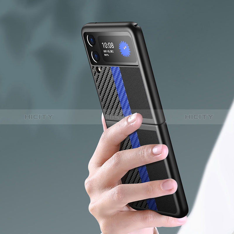 Handyhülle Hülle Hartschalen Kunststoff Schutzhülle Tasche Matt L05 für Samsung Galaxy Z Flip3 5G