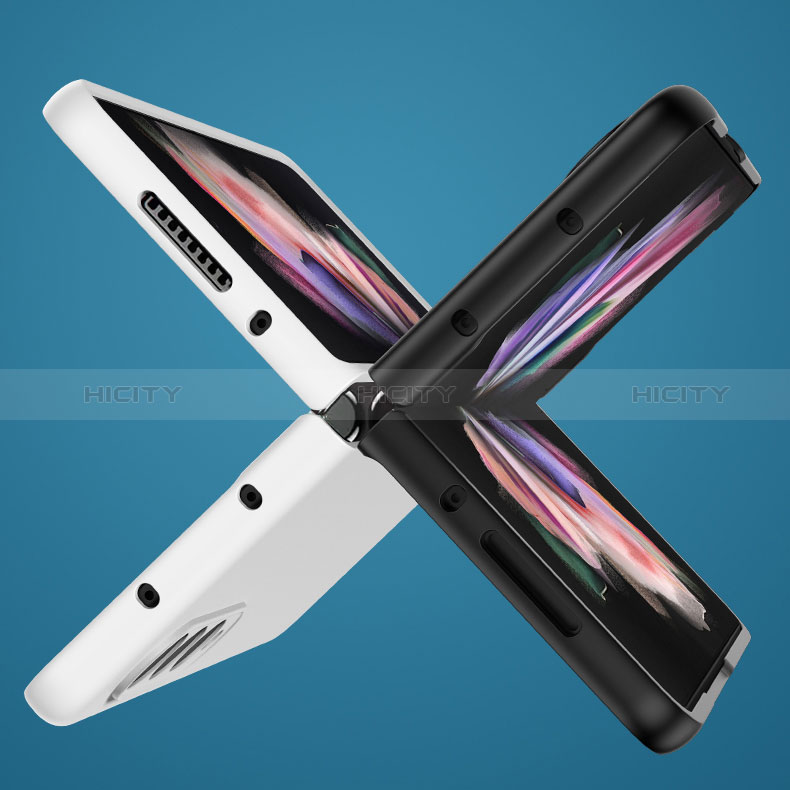 Handyhülle Hülle Hartschalen Kunststoff Schutzhülle Tasche Matt L05 für Samsung Galaxy Z Fold3 5G