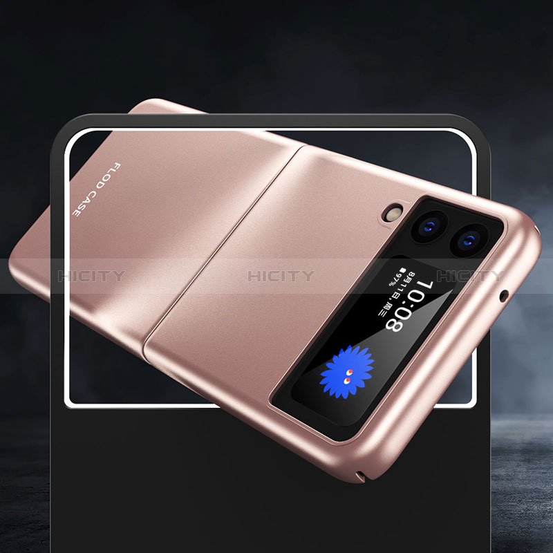 Handyhülle Hülle Hartschalen Kunststoff Schutzhülle Tasche Matt L08 für Samsung Galaxy Z Flip3 5G