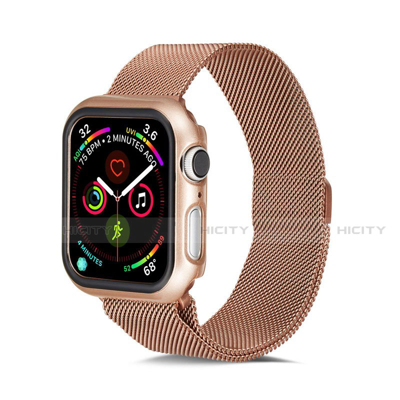 Handyhülle Hülle Hartschalen Kunststoff Schutzhülle Tasche Matt M01 für Apple iWatch 5 40mm