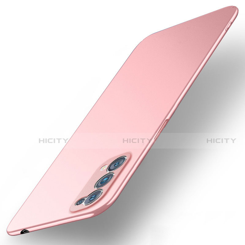 Handyhülle Hülle Hartschalen Kunststoff Schutzhülle Tasche Matt M01 für Oppo Reno5 Pro 5G Rosegold