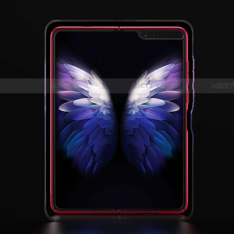 Handyhülle Hülle Hartschalen Kunststoff Schutzhülle Tasche Matt M01 für Samsung Galaxy Fold