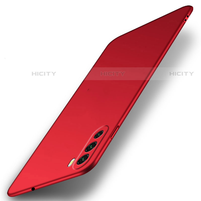 Handyhülle Hülle Hartschalen Kunststoff Schutzhülle Tasche Matt M02 für Huawei Mate 40 Lite 5G Rot