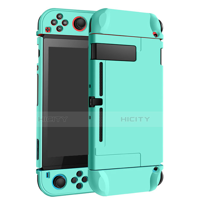 Handyhülle Hülle Hartschalen Kunststoff Schutzhülle Tasche Matt M02 für Nintendo Switch groß