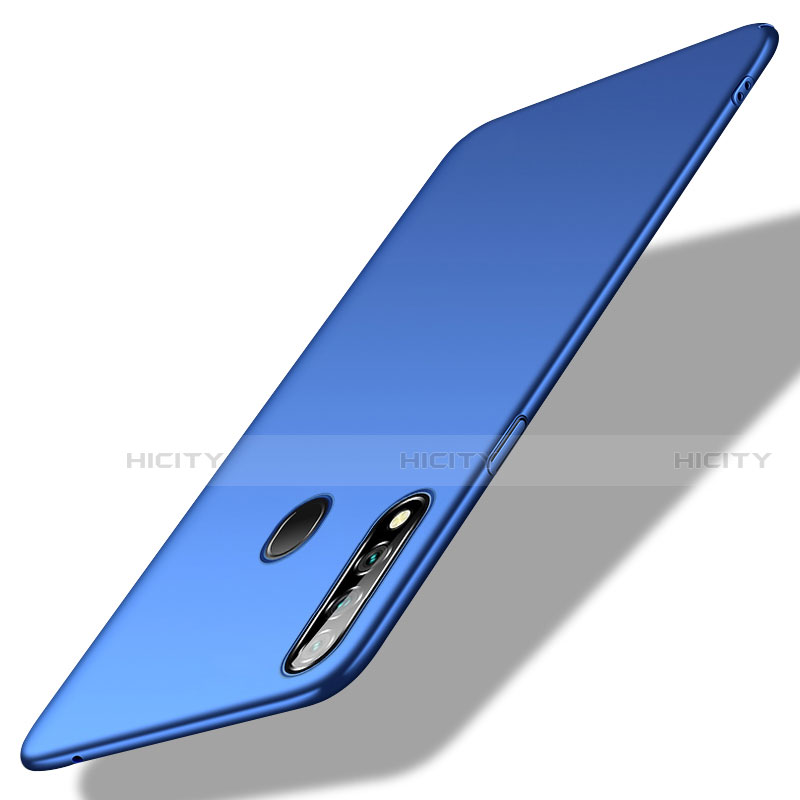 Handyhülle Hülle Hartschalen Kunststoff Schutzhülle Tasche Matt M02 für Oppo A8 Blau