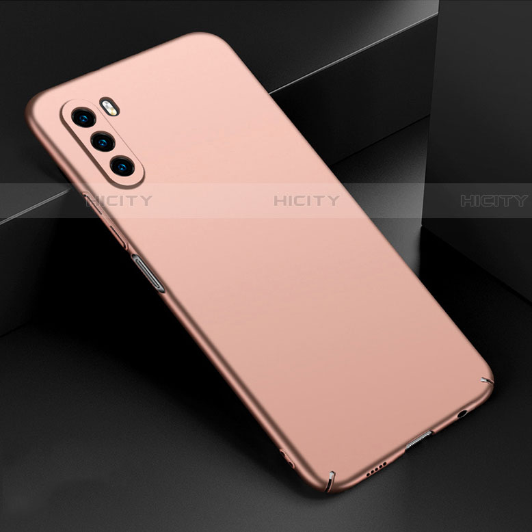 Handyhülle Hülle Hartschalen Kunststoff Schutzhülle Tasche Matt M03 für Huawei Mate 40 Lite 5G Rosegold Plus