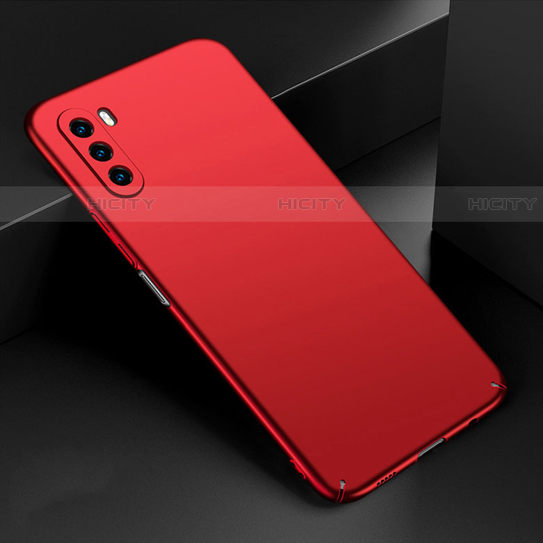 Handyhülle Hülle Hartschalen Kunststoff Schutzhülle Tasche Matt M03 für Huawei Mate 40 Lite 5G Rot