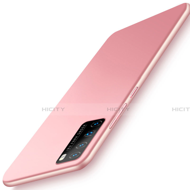 Handyhülle Hülle Hartschalen Kunststoff Schutzhülle Tasche Matt M03 für Huawei Nova 7 Pro 5G Rosegold Plus