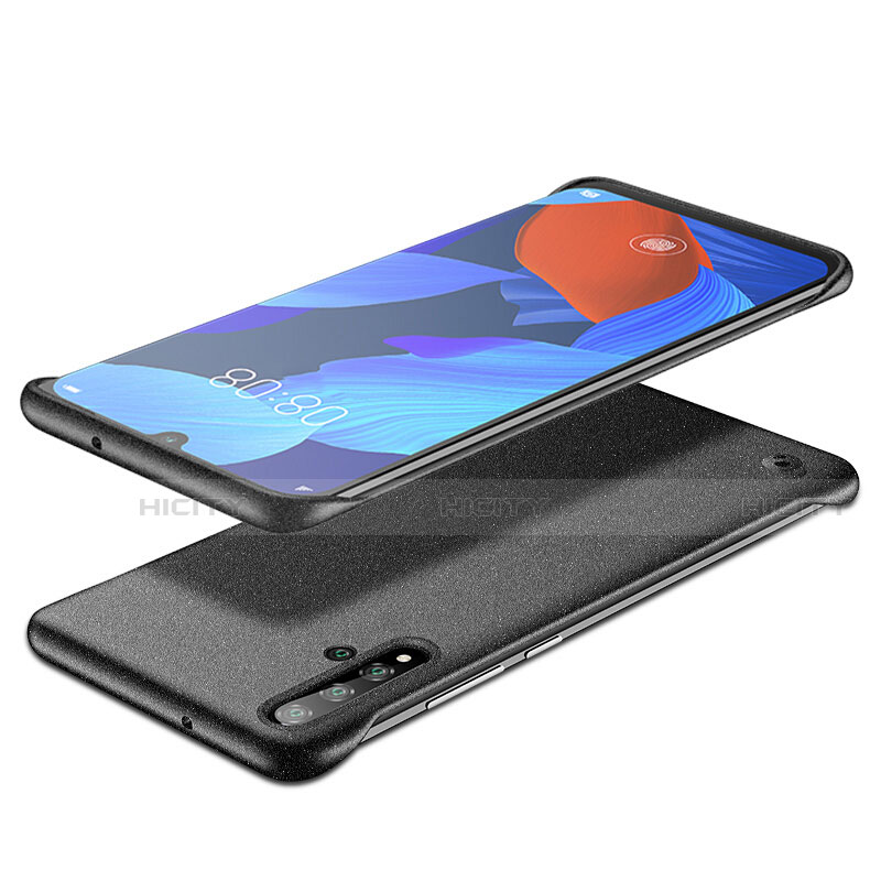 Handyhülle Hülle Hartschalen Kunststoff Schutzhülle Tasche Matt P01 für Huawei Nova 5 groß