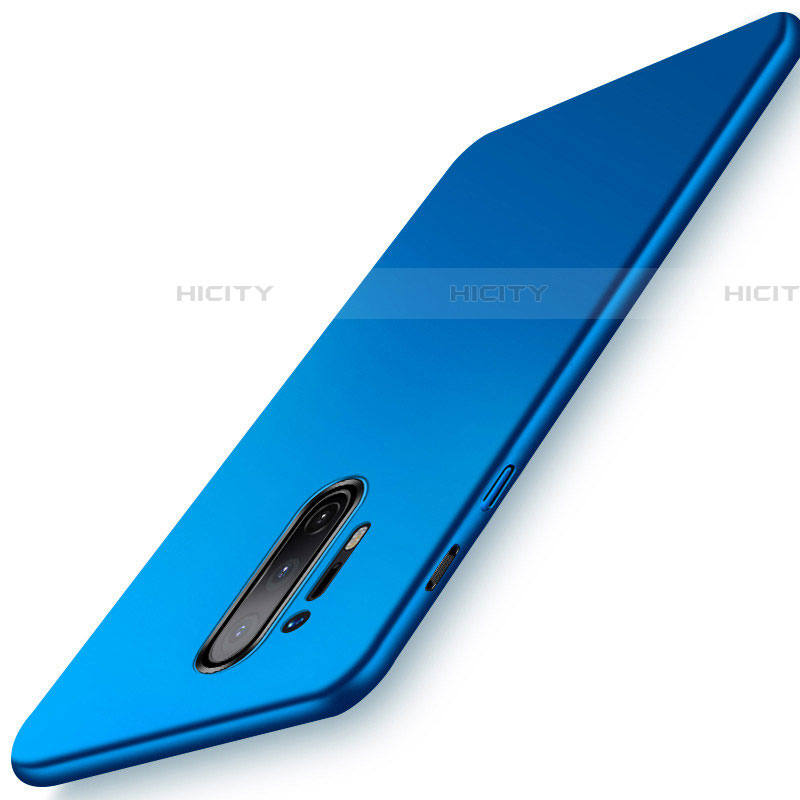 Handyhülle Hülle Hartschalen Kunststoff Schutzhülle Tasche Matt P01 für OnePlus 8 Pro Blau