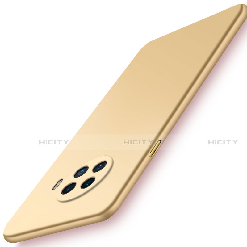 Handyhülle Hülle Hartschalen Kunststoff Schutzhülle Tasche Matt P01 für Oppo Ace2 Gold