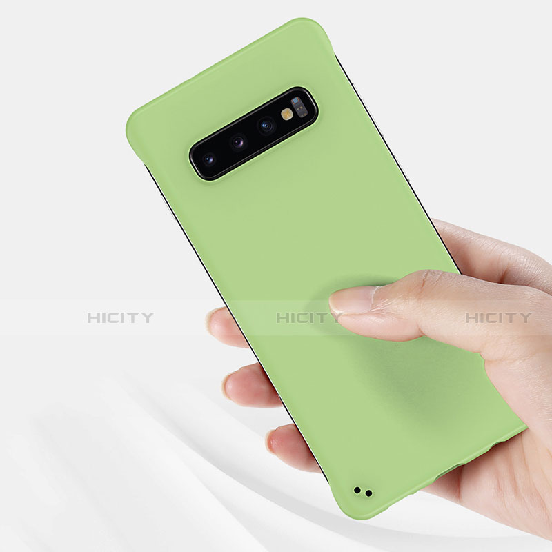 Handyhülle Hülle Hartschalen Kunststoff Schutzhülle Tasche Matt P01 für Samsung Galaxy S10