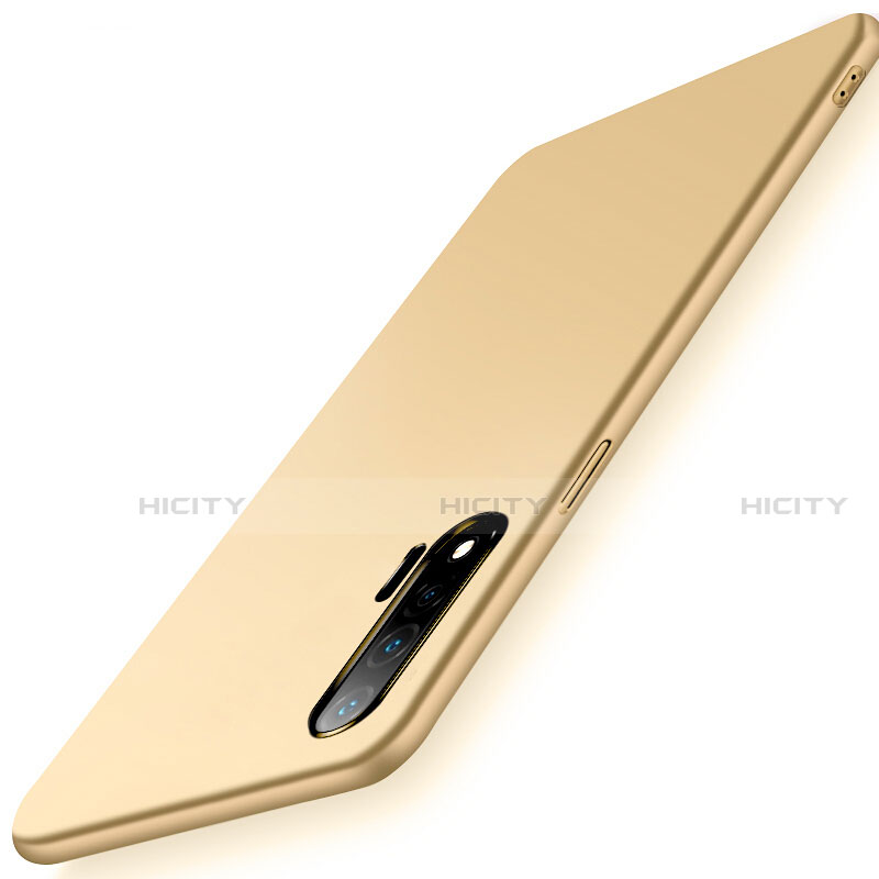 Handyhülle Hülle Hartschalen Kunststoff Schutzhülle Tasche Matt P02 für Huawei Nova 6 Gold