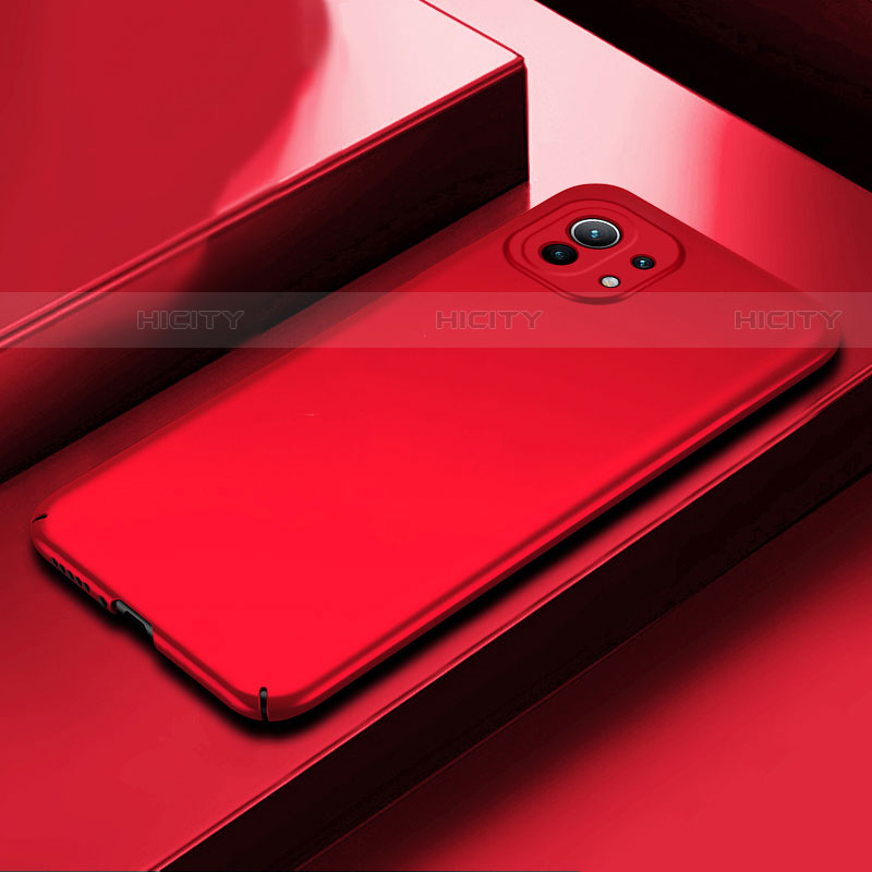 Handyhülle Hülle Hartschalen Kunststoff Schutzhülle Tasche Matt P02 für Xiaomi Mi 11 Lite 5G