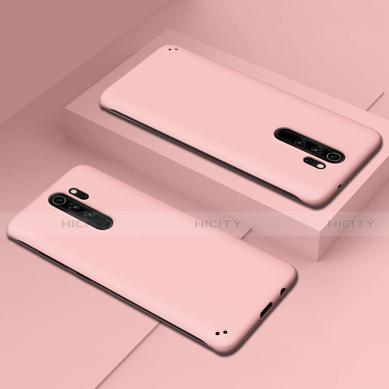 Handyhülle Hülle Hartschalen Kunststoff Schutzhülle Tasche Matt P02 für Xiaomi Redmi Note 8 Pro Rosa