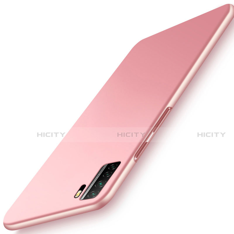 Handyhülle Hülle Hartschalen Kunststoff Schutzhülle Tasche Matt P03 für Huawei Nova 7 SE 5G Rosegold