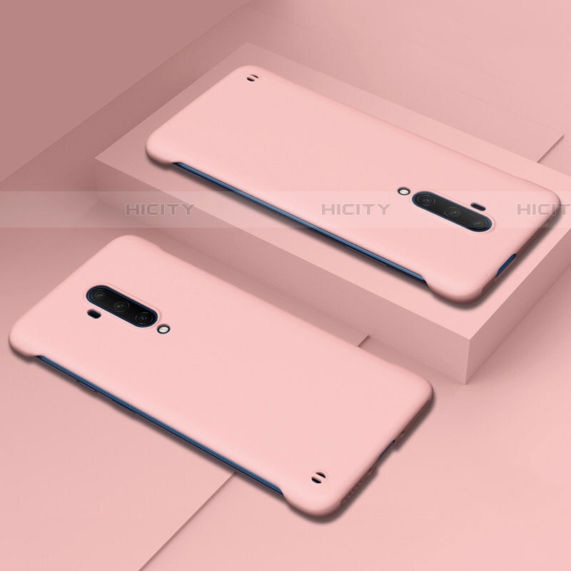 Handyhülle Hülle Hartschalen Kunststoff Schutzhülle Tasche Matt P03 für OnePlus 7T Pro Rosa