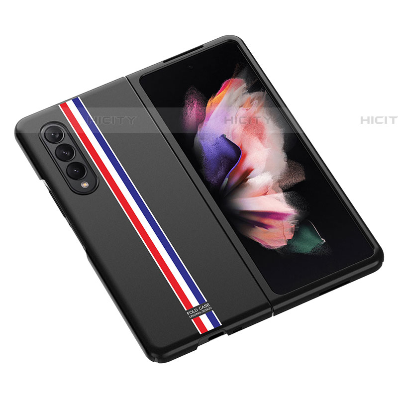 Handyhülle Hülle Hartschalen Kunststoff Schutzhülle Tasche Matt P05 für Samsung Galaxy Z Fold4 5G