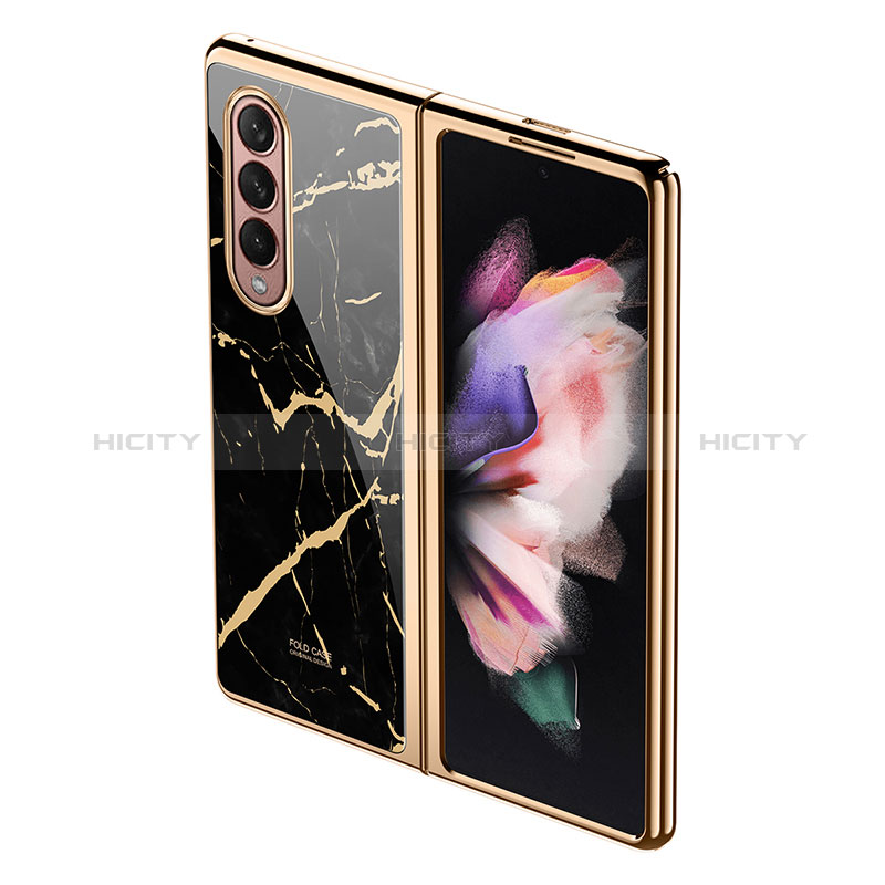 Handyhülle Hülle Hartschalen Kunststoff Schutzhülle Tasche Matt P08 für Samsung Galaxy Z Fold3 5G