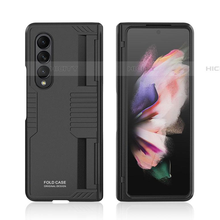 Handyhülle Hülle Hartschalen Kunststoff Schutzhülle Tasche Matt P09 für Samsung Galaxy Z Fold4 5G groß