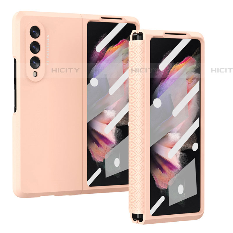 Handyhülle Hülle Hartschalen Kunststoff Schutzhülle Tasche Matt R02 für Samsung Galaxy Z Fold4 5G