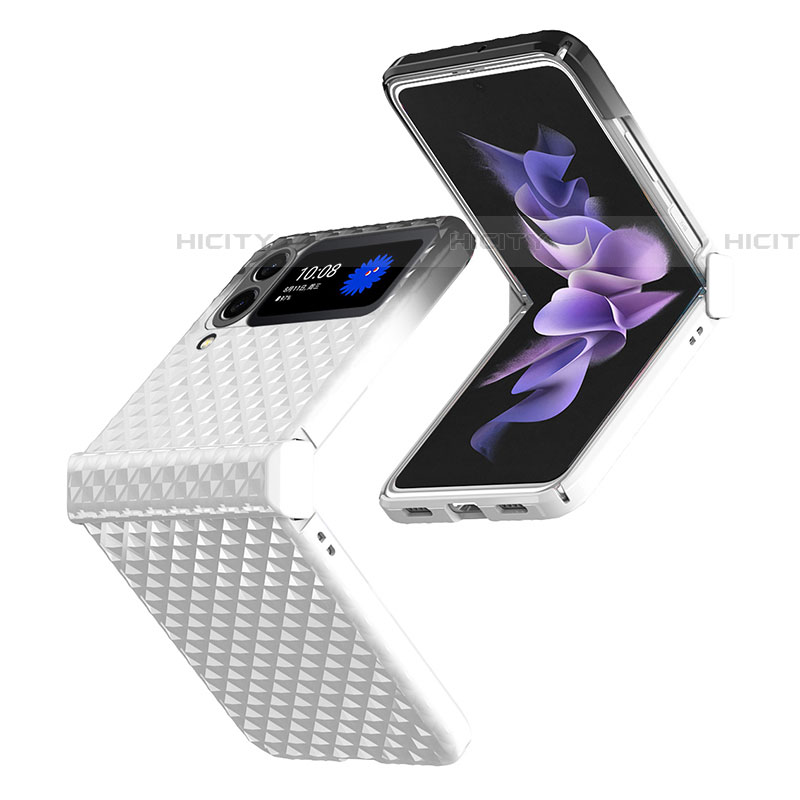 Handyhülle Hülle Hartschalen Kunststoff Schutzhülle Tasche Matt T03 für Samsung Galaxy Z Flip4 5G