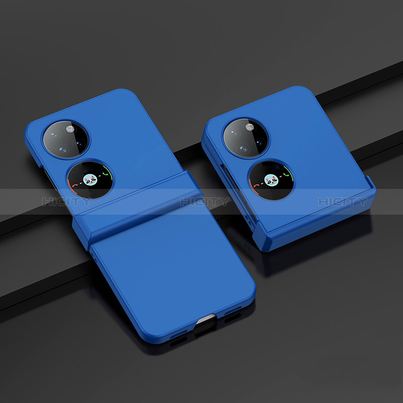 Handyhülle Hülle Hartschalen Kunststoff Schutzhülle Tasche Matt Vorder und Rückseite 360 Grad Ganzkörper BH1 für Huawei P60 Pocket groß