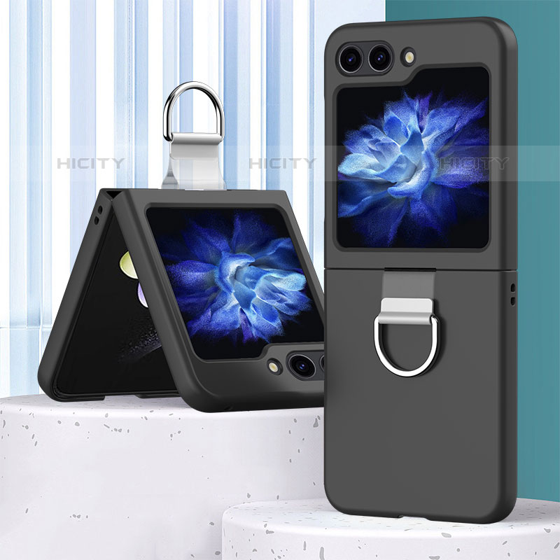 Handyhülle Hülle Hartschalen Kunststoff Schutzhülle Tasche Matt Vorder und Rückseite 360 Grad Ganzkörper BH1 für Samsung Galaxy Z Flip5 5G groß