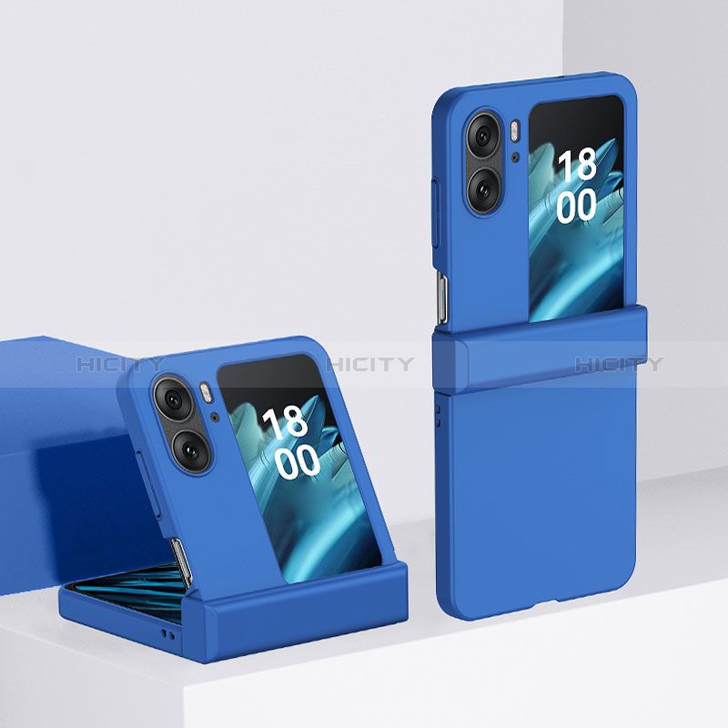 Handyhülle Hülle Hartschalen Kunststoff Schutzhülle Tasche Matt Vorder und Rückseite 360 Grad Ganzkörper BH3 für Oppo Find N2 Flip 5G