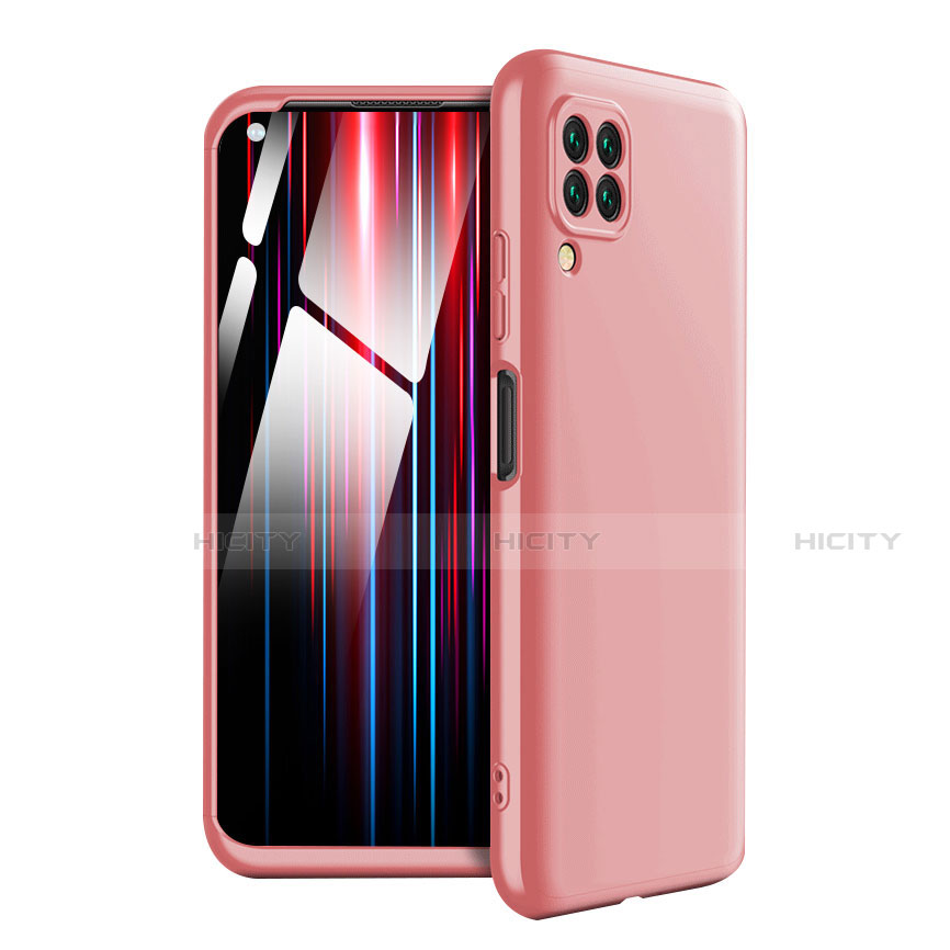 Handyhülle Hülle Hartschalen Kunststoff Schutzhülle Tasche Matt Vorder und Rückseite 360 Grad Ganzkörper für Huawei Nova 6 SE Rosa